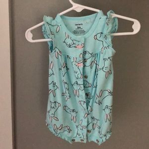 Babies 3 month carters bunny romper
